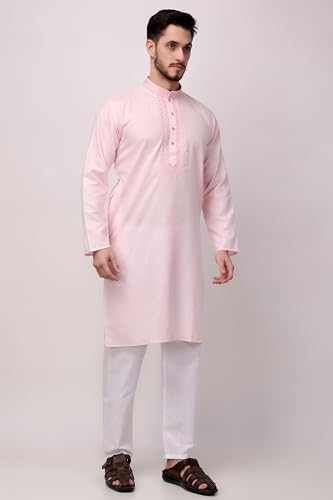 Image of Royal Kurta Men's Cotton Printed Kurta Pyjama