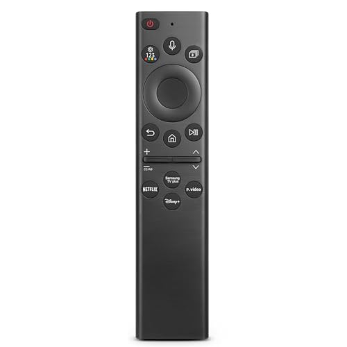 Compatible with 2019-2026 Samsung TV Remote with Voice Control 4 hot Keys