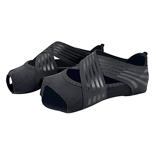 harayaa Chaussures de Yoga Non Femmes Pilates Grip Chaussettes Cover