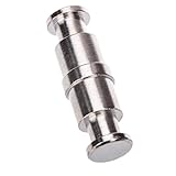 Durevole: rubinetto di precisione con filettatura esterna da 0,64 cm su filettatura esterna di 0,95 cm. Materiale interamente in metallo, superficie galvanizzata, resistente all'usura, antiossidante, caratteristiche di lunga durata.