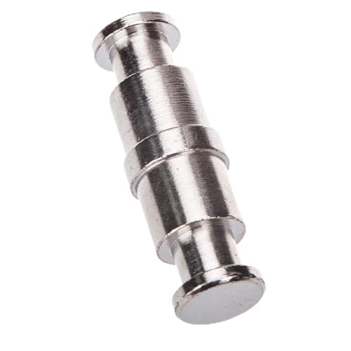 Durevole: rubinetto di precisione con filettatura esterna da 0,64 cm su filettatura esterna di 0,95 cm. Materiale interamente in metallo, superficie galvanizzata, resistente all'usura, antiossidante, caratteristiche di lunga durata.
