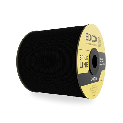 EdcX Mason's Cord ⌀1,7mm, (1) Black, 300 m