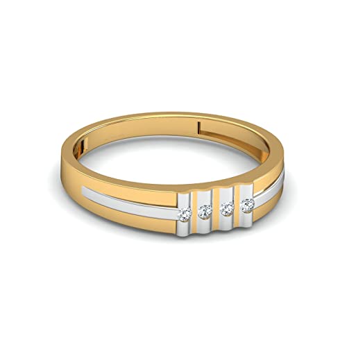 Image of KuberBox 14KT /18KT Yellow Gold Ujjal Ring for Men