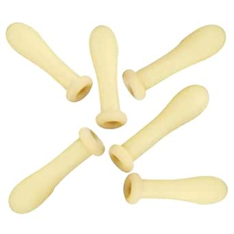 100-Pack Latex Pipette Bulbs - 2mL Dropper Bulbs For Laboratory Pipets