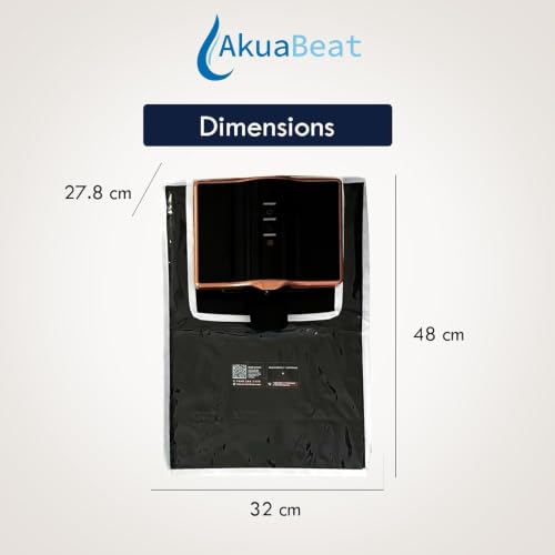 Image of Water Purifier Cover Compatible with Aquaguard Marvel NXT RO+UV+UF - Dustproof, Transparent & Scratch Resistant Protective Cover - Needle Crafted Design