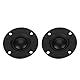 VGEBY HiFi-Lautsprecher, Lautsprecher, Kuppellautsprecher, Hochtöner, 5 cm Hochtöner, Seidenkalotten-Hochtöner, Koaxiallautsprecher