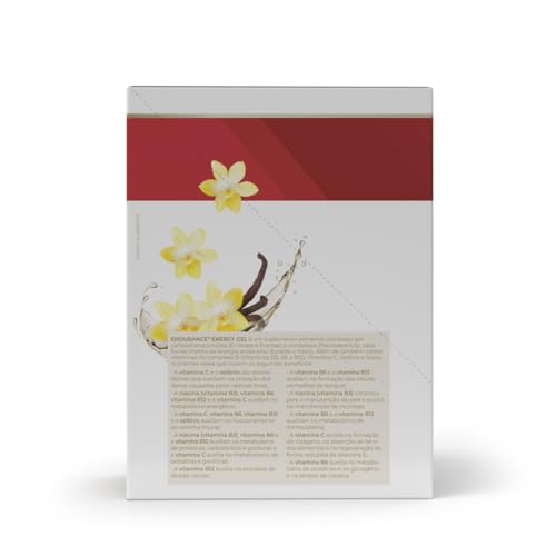 Vitafor - Endurance Energy Gel - 12 Sachês de 30g - Baunilha