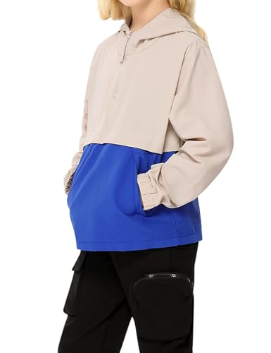 Kids Packable Waterproof Hooded Rain Jacket - Lightweight and Windproof - Size 3-12 Years2