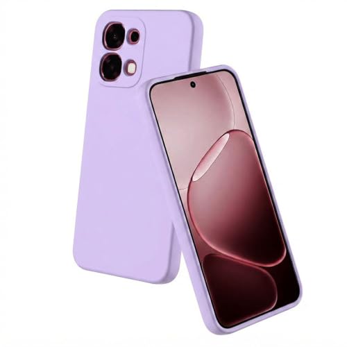 Image of Back Cover Compatible With Vivo T5x 5G /Y51 Pro 5G /iQOO Z11x 5G | Full Camera Protection | Premium Liquid Silicon Case | Flexible Bumper Case for Vivo T5x 5G / Y51 Pro 5G / iQOO Z11x 5G(Purple)