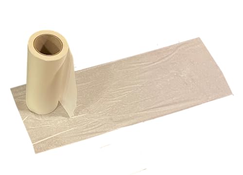 Bridge Cutters 6" inch Wide 150 ft 50 Yards Long Painters Tape Masking Wide Removable Paint Protection Non-Slip Over Spray drip Catch Guard Film mask roll (6 inch 50y)