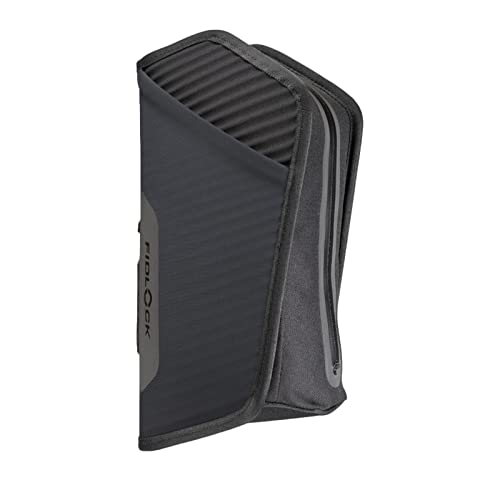 FIDLOCK Twist Essential Bag with Bike Base | Optimized for Bike’s Frame Triangle | Splash-Proof Material Closure | Additional Compartments Inside and Outside | Black | Large