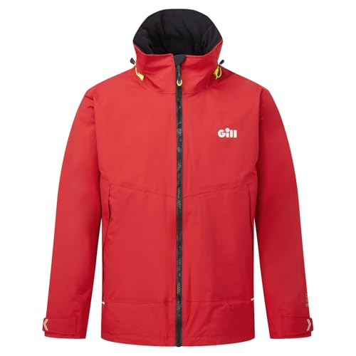 Image of Gill Mens OS3 Coastal Sailing Jacket - Waterproof, Breathable & Stain Repellent