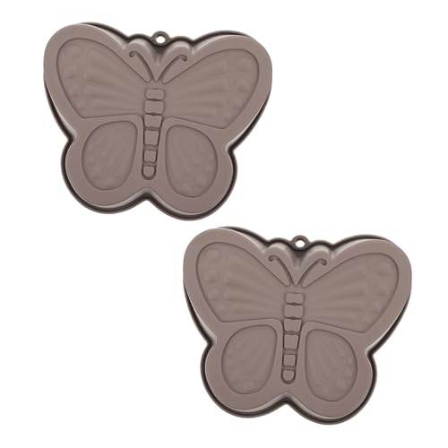 Cabilock 3 Juegos Molde De La Torta Se Derrite Brownie Pan Moldes De Chocolate Fondant Molde De La Galleta Suministros Para Hornear Molde De La Torta Cocina Hornear 2 piezas * 3