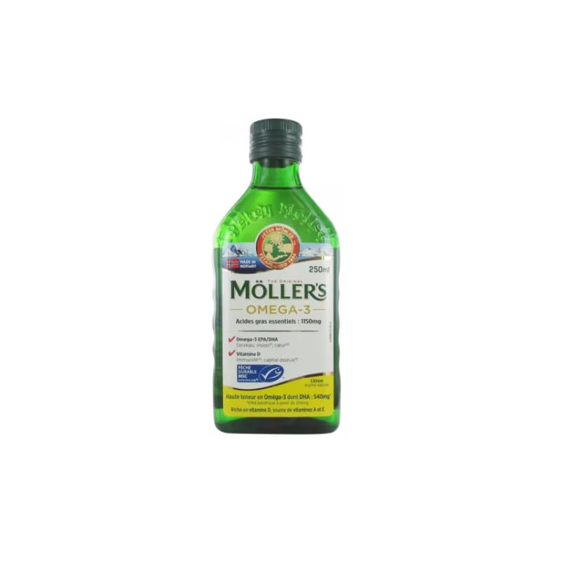 Lemon Scented Cod-Liver Oil 250ml by Uberti