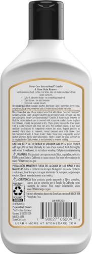 Image of Stone Care International Stone Stain Remover - 10 Ounce - Stain Remover for Food, Coffee, Red Wine, Ink, Mildew, Oil Stains (Pack of 3)