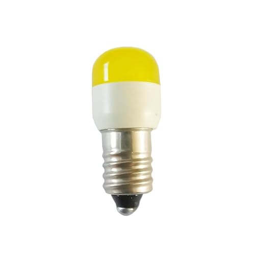 SIYTREWQS, Pack of 50, ELD Colorful Bulb AC110V 0.5W E10/E12 Torch Light Led Indicator Lamp(��,E12 110V)
