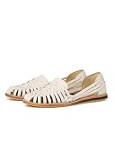 Nisolo Traditional Huaraches For Women - Designer Handmade Woven Leather Sandals with Rubber Sole