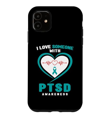 I Love Someone with PTSD - PTSD�F�� �X�}�z�P�[�X iPhone 11 �p