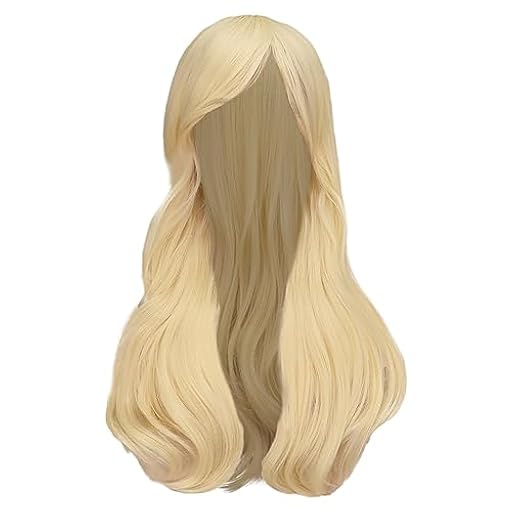 Peluca de personaje de película Peluca de pelo rizado micro Peluca de pelo largo Cos Pelucas Mujer Plateado (Black, One Size) | Ya disponible en tu tienda friki favorita! En mundofriki.es!