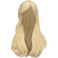 Peluca de personaje de película Peluca de pelo rizado micro