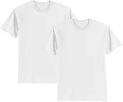 Kit 2 Camiseta Masculina Lisa Algodão Básica