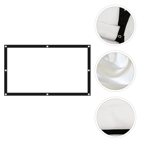 Pantalla de proyector portátil plegable 9 pliegues miniatura 7