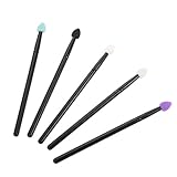 MAGICLULU 5 Stück Silikon Lidschattenpinsel Multifunktional für Augen...