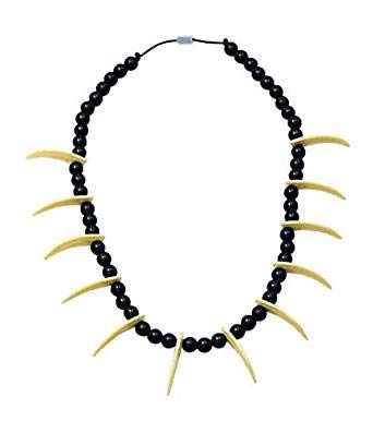 Rubie's Jungle Necklace Caveman or Prehistoric Costume Accessory, 2 Pack