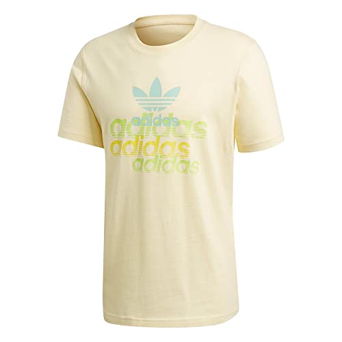 T-shirt Adidas Originals Shattered Logo homme haut respirant anti-froissement taille M L XL