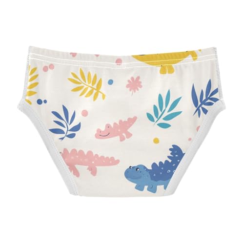 Cute Cartoon Alligator Crocodile Palm Baby Boys Comfort Kids Underwear Breathable Undies2