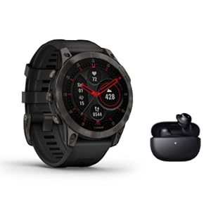 Garmin Epix Gen 2 Sapphire Titan GPS Multisport Smartwatch mit Touch- und AMOLED Display, Musik Player, Navigation…