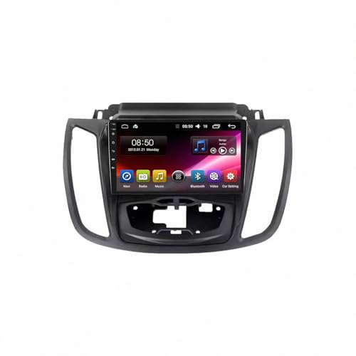 Carplay Inalámbrico en Ford Kuga 2012-2019 para Viajar en Familia con Mapas en Pantalla HD