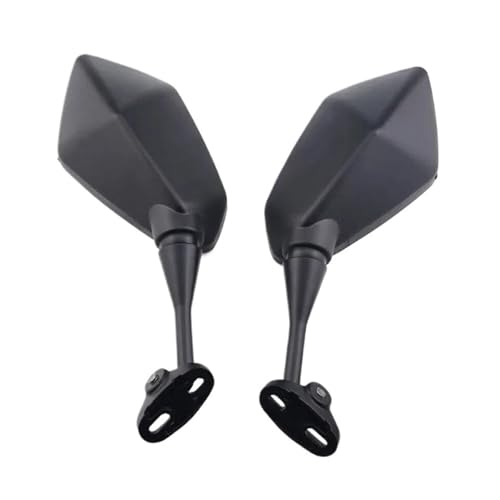 Espejo retrovisor negro para scooter y moto CBR 250 R en tráfico urbano