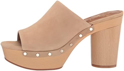 Vince Camuto Women's Footwear Women's Haydorn Platform Mule Sandal Heeled, Tortilla, 5 | Image 7