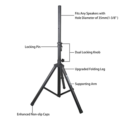 Proreck PARTY 12-1 12 12-Inch 1000 Watts 2-Way Powered Pa Speaker System Combo Set thumb #4