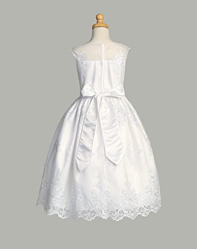 Made in USA - First Communion Dress for Girls - 1st Holy Communion Dresses - Vestido Primera Comunion para Niña2