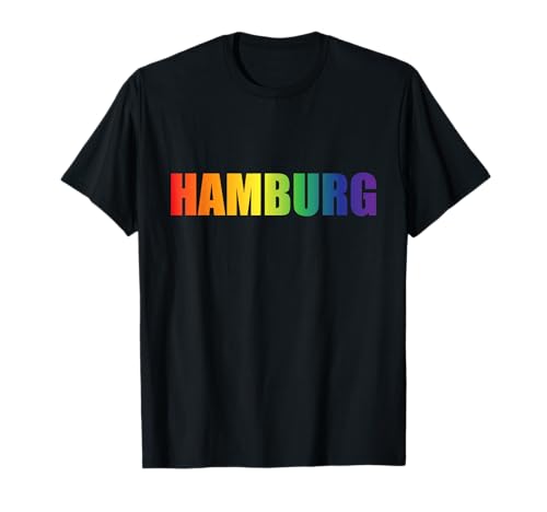 HAMBURG Pride Parade Regenbogen Queer Schwuler CSD Partyclub LGBTQ T-Shirt