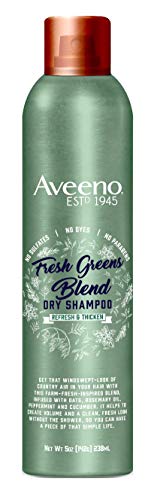 Aveeno Shampoo Dry Fresh Greens Blend 5 Ounce (238ml) (2 Pack)