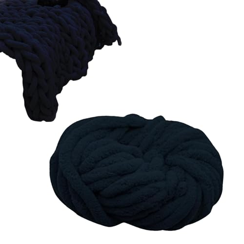 Chenilla chunky hilado para tejer mantas y colchas grandes 8