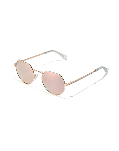 Hawkers AURA, Occhiali da sole Unisex - Adulto, Oro Rosa, Taglia unica
