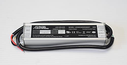 50W Class 2 Dimming Light LED Driver LEDWCD050S280ST Autec Power Systems Constant Current 277 Vac 18Vdc