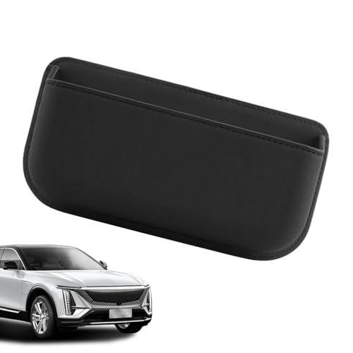 Djowyh Organizador De Bolsillo para Automóvil - Funda para Gafas De Sol De Piel De PU Autoadhesiva para Coche - Porta Gafas para Artículos Pequeños Tarjetas Teléfonos Móviles Coche SUV Sedán - imagen 7