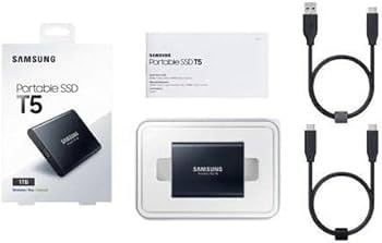 Amazon.com: Samsung 三星T5 便攜式SSD - 500GB - USB 3.1 外部SSD(MU Amazon.com: Samsung 三星T5 便攜式SSD - 500GB - USB 3.1 外部SSD(MU