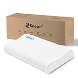 【3D立体デザイン睡眠まくら 】Soomilまくら 人間工学に基づいて設計された低反発ネックピローが首のラインにぴったりフィットします。頭部と首の分区は支えて、頸椎の正常なC字の曲度を形成して、仰向けに寝ても、横に寝ても圧力がありません。この枕は睡眠中に首をやさしくストレッチできるように設計されており、横に寝ても頭や耳に緊張感がありません。 弧のデザインは首と頭の曲線に合っていて、首の疲労が体に与える負担を取り除き、首と肩を楽にして、ストレスのない睡眠体験を提供します。首が痛くならない人気のある...