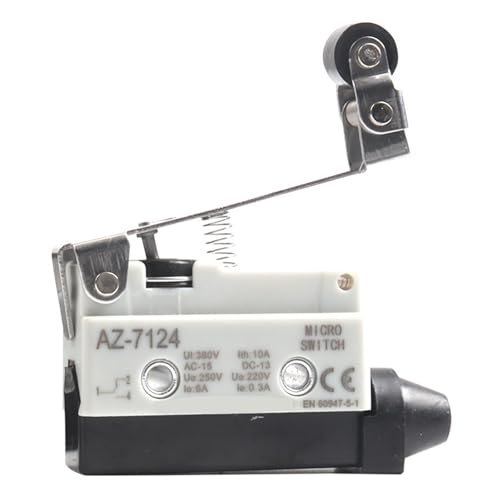 Micro-interrupteur TZ CZ AZ-7124 à levier long avec rouleau unidirectionnel et contact argenté