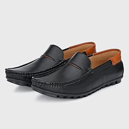 Image of Centrino Mens Loafer Shoes | Moccasins | Elevate Your Style with Comfort and Elegance | Slip-on Closure, Stylish | Perfect for Formal Wear, Business Casual, and Parties (7104)