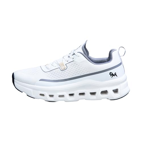 Image of Neeman's Hexa Glide Sneakers for Men | Sporty Lace-Up Shoes with Adaptive Mesh Upper, CloudSurge Foam Insole, Kinetic Cushioning Pods, Lightweight EVA Sole