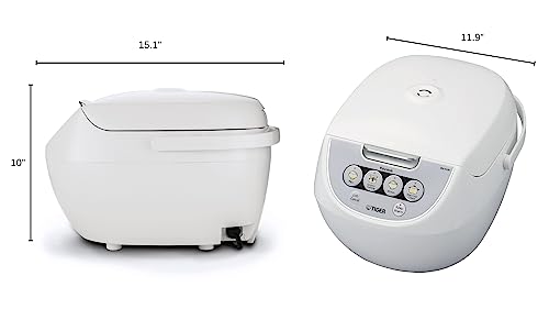 TIGER-JBV-A18U-10-Cup-Uncooked-Micom-Rice-Cooker-and-Warmer-with-Tacook-Food-Steamer-Cooking-Tray-Technology-White