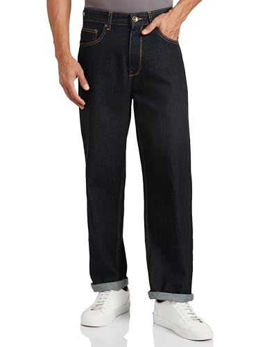 68% OFF Symbol Men's Baggy Fit Cotton Jeans – Mid Rise Oversized Denim at ₹699 | ExampleShop Deal