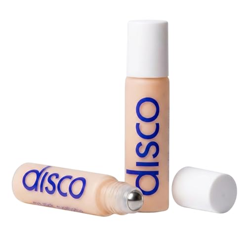Disco Under Eye Roller – Firming Caffeine Anti-Aging Eye Bag Treatment & Serum Stick – Reduces Dark Circles, Puffiness, Wrinkles & Crow’s Feet – Cooling Natural Eye Cream for Fine Lines and Tired Bags